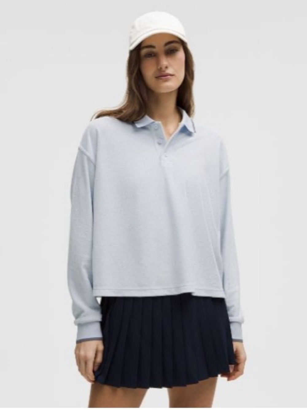 Lululemon Cotton Terry Relaxed-Fit Polo Starch Blue